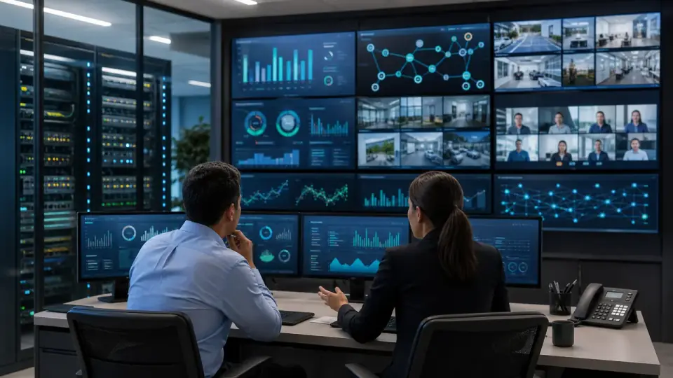 Business operations across multiple locations