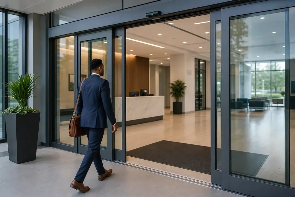 Automated gate and building entry infrastructure