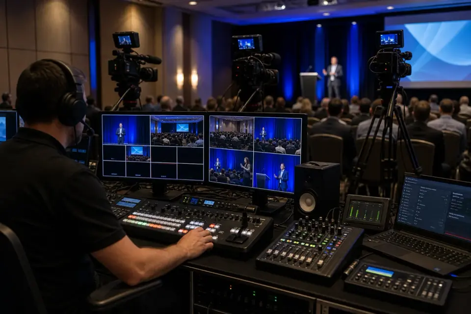 Live streaming and audiovisual production equipment