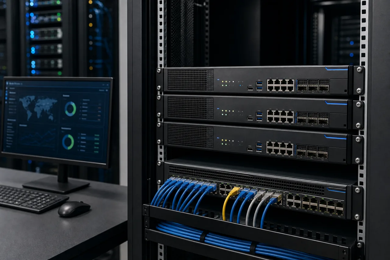 Enterprise firewall appliances prepared for secure network deployment